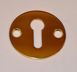 brass flat escutcheon