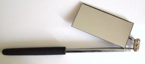 Telescopic inspection mirror rectangular 50mmx100mm