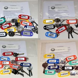 ICL bump key sets 1, 2, 3 and 4