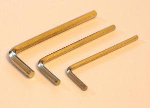 Premium electric pick gun 3-piece Allen key set