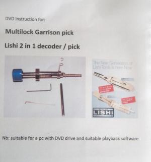 Lishi 2-in-1 Instructional DVD