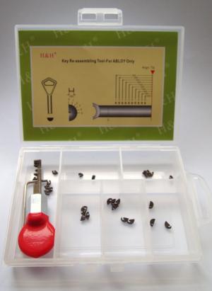 Abloy make up key set