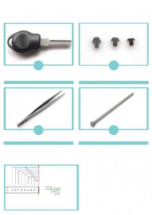 Auto make up key - HU100