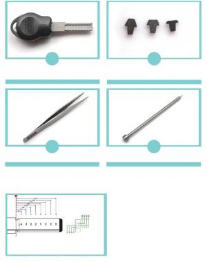 Auto make up key - HU66